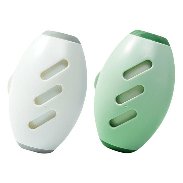 Set 2 Role scame reutilizabile, verde + alb, 10.1x6.5x6.5cm