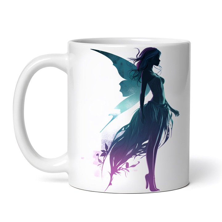 Cana alba personalizata, Zana sexy, INOVATIX®. 330ml