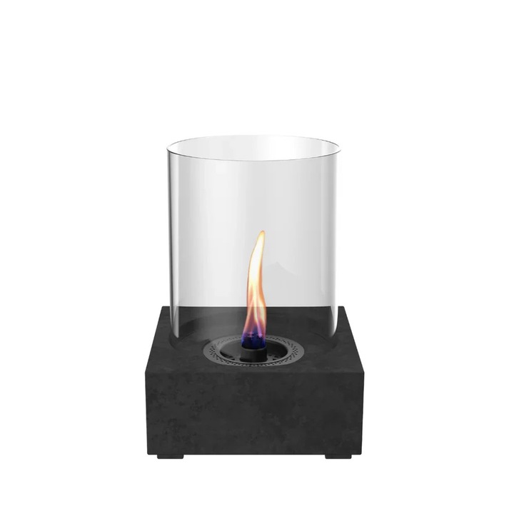 Декоративна камина Tenderflame Jasmine, стомана, черна