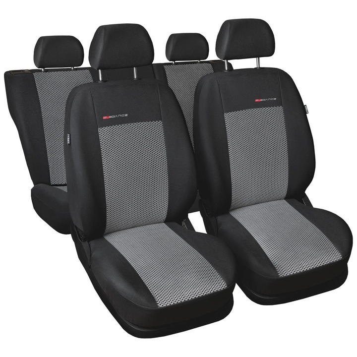 Автомобилни калъфи за седалки Auto-Dekor, VW Golf V 2003-2009, комплект, тапицерия, с 3 подглавника, многоцветни