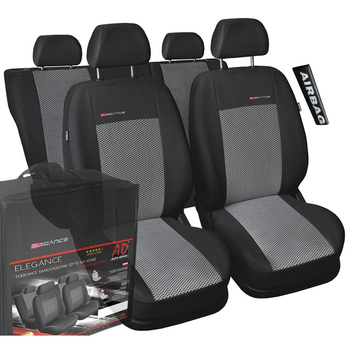 Автомобилни покривала Auto-Dekor за Suzuki Vitara III, 2016, комплект, тапицерия, с елегантен дизайн, сертифицирани за AIRBAG