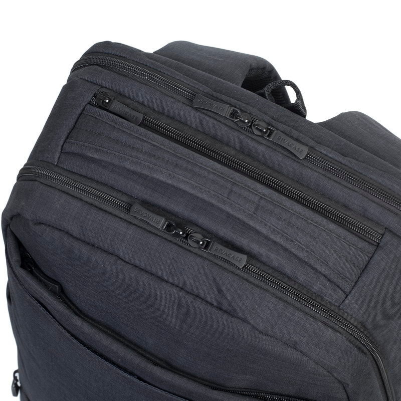 Rucsac laptop RivaCase 8365, USB port, 17.3", Negru