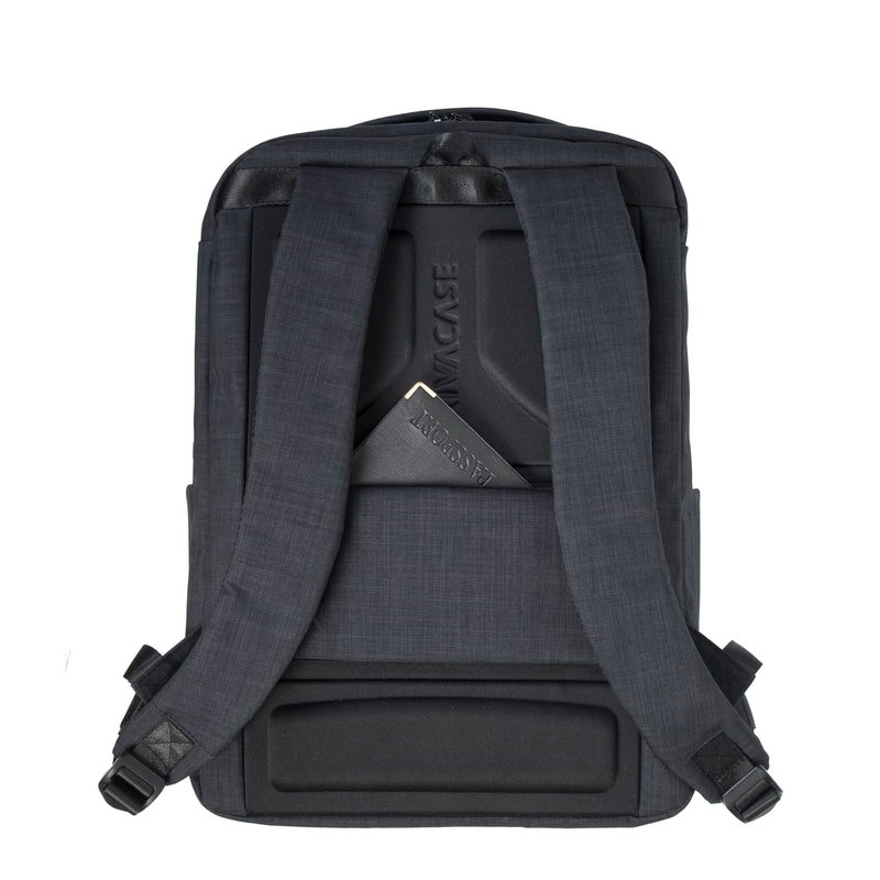 Rucsac laptop RivaCase 8365, USB port, 17.3", Negru