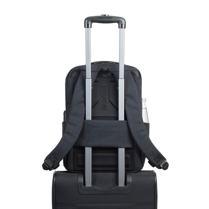 Rucsac laptop RivaCase 8365, USB port, 17.3", Negru