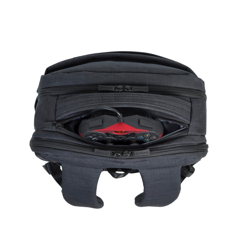 Rucsac laptop RivaCase 8365, USB port, 17.3", Negru