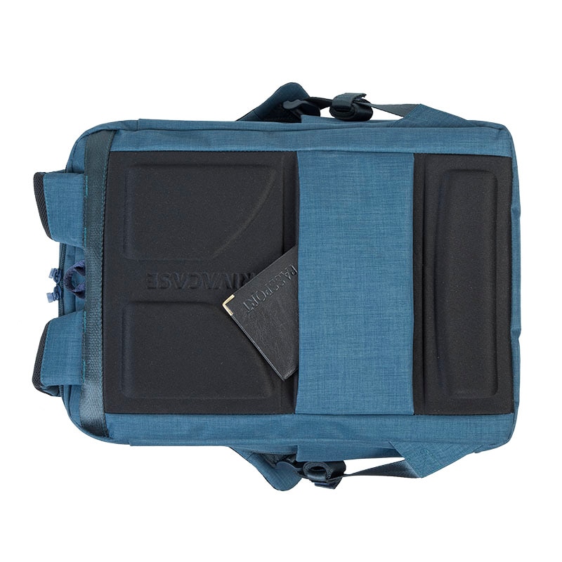 Rucsac laptop Rivacase 8365, USB port, 17.3", Albastru