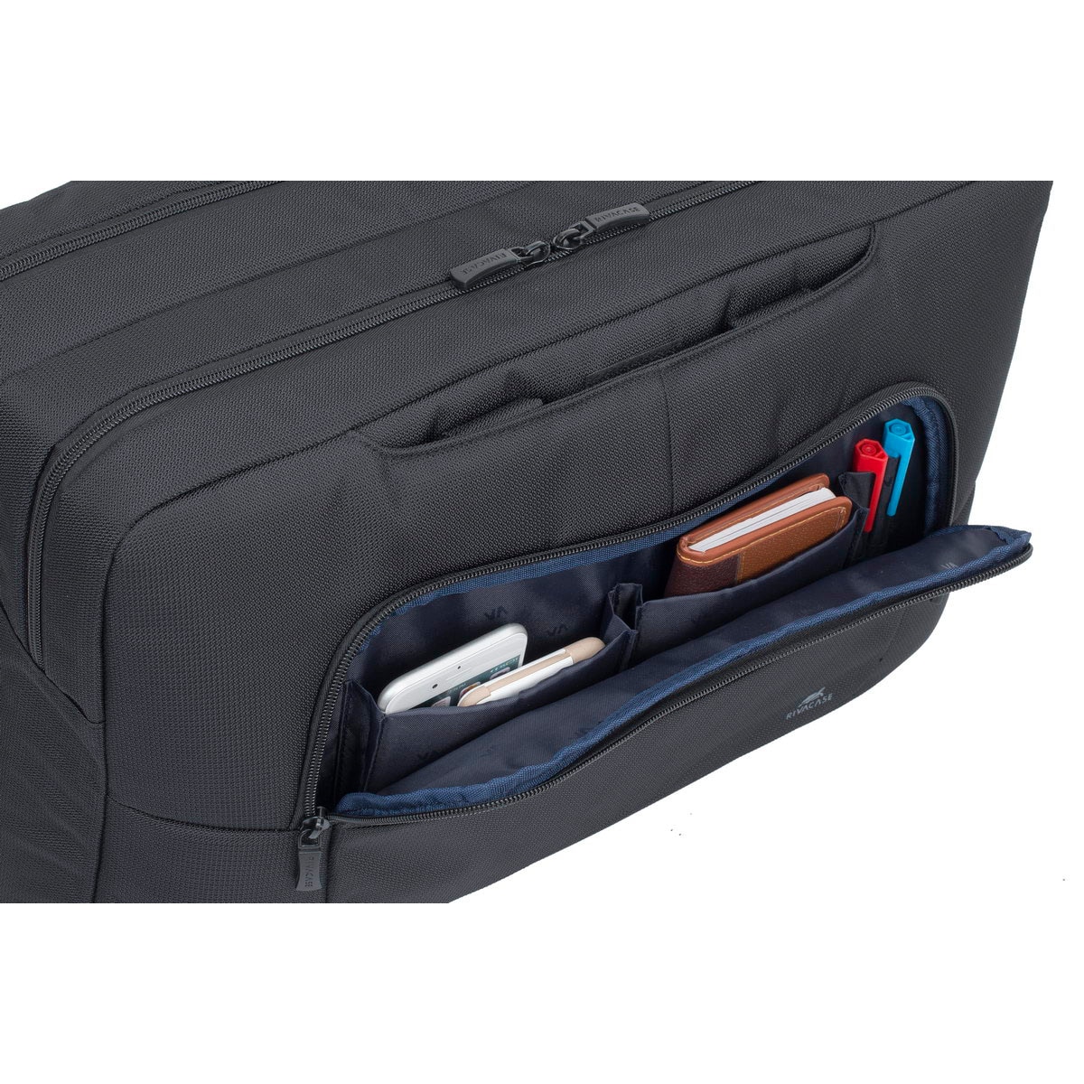 Geanta laptop RivaCase 8455, 17.3", Negru