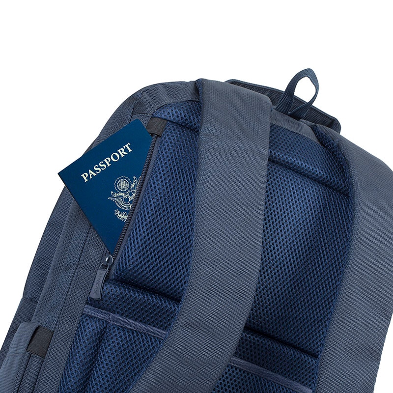 Rucsac laptop Rivacase 8460 bulker, 17.3", Albastru