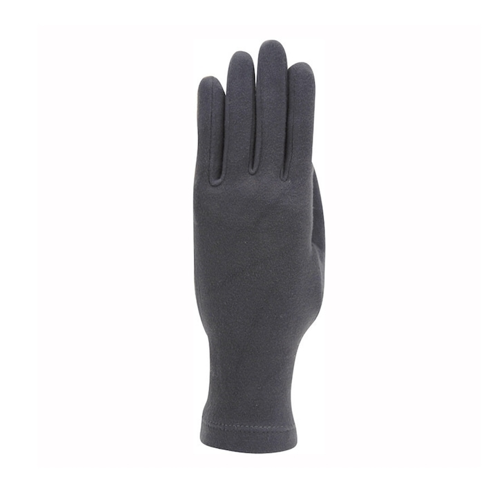Дамски ръкавици от микрофибър HatYou GL0186, Сив