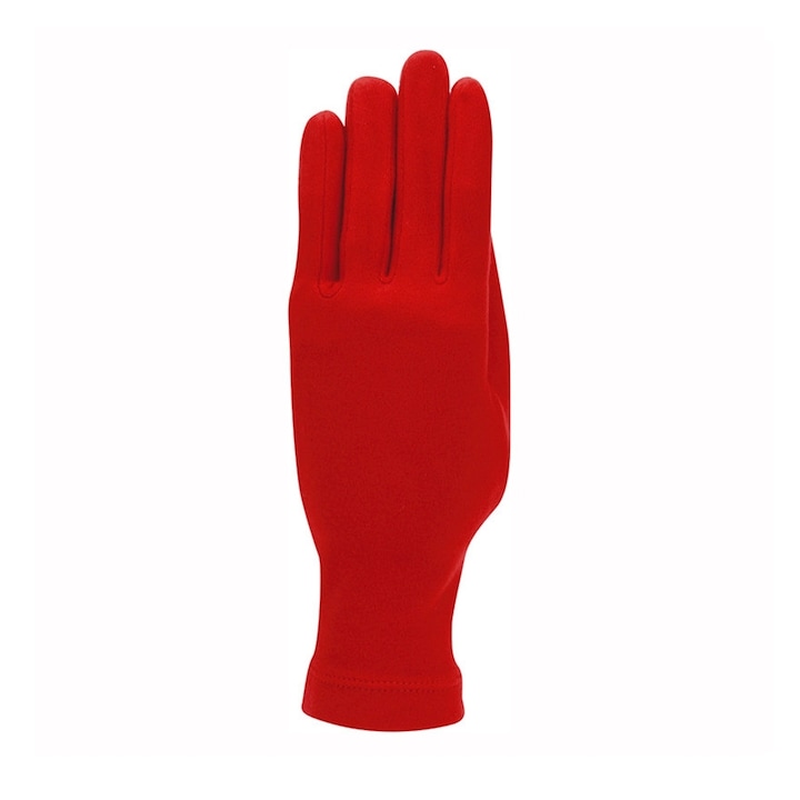 Дамски ръкавици от микрофибър HatYou GL0186, Червен