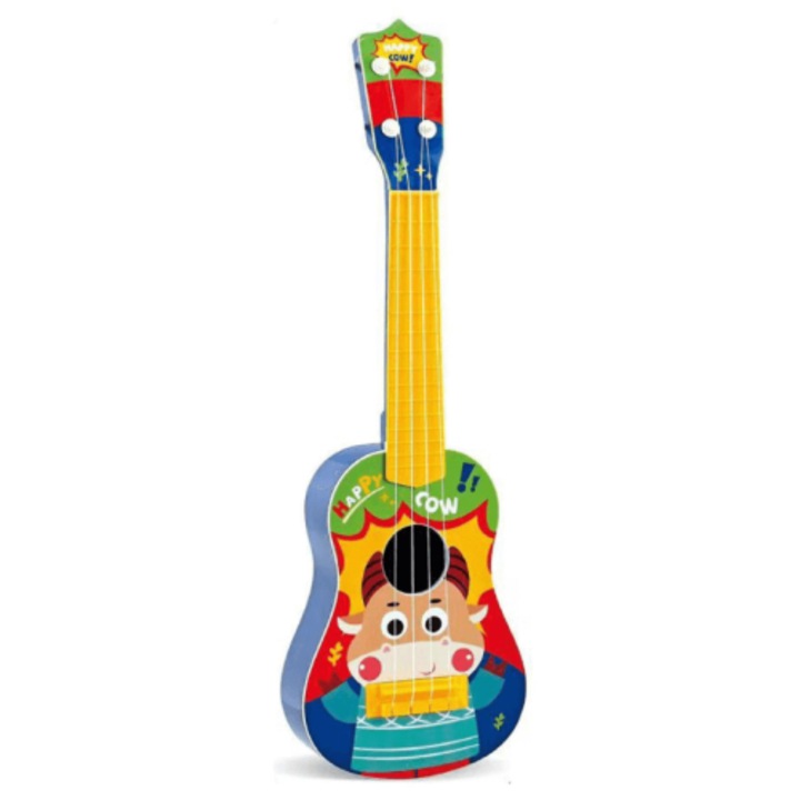 Gyerek gitár Sonne HybridBass, 57 cm, élénk színekben