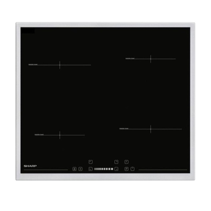 Plita cu inductie Sharp KH6IX19FS0IEU, 60 cm
