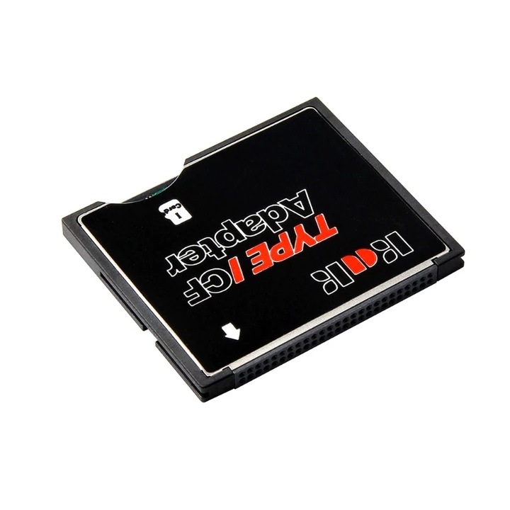 Micro SD Adaptor pentru carduri, Micro SD TF la CF Cititor adaptor card Compact Flash tip I Adaptor pentru cititor de carduri de memorie Pentru aparat foto