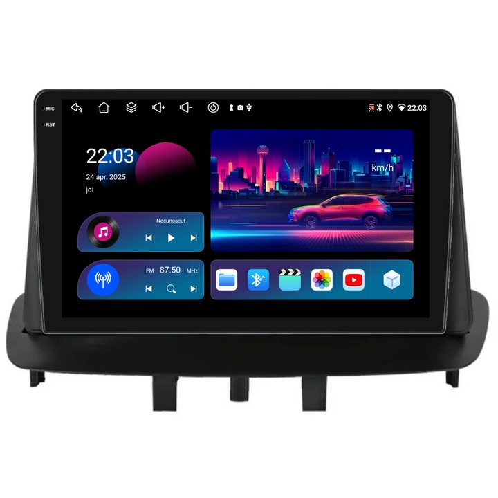 Navigatie PilotOn Renault Megane III 2009-2016 9 inch 4GB 64GB 8 CORE