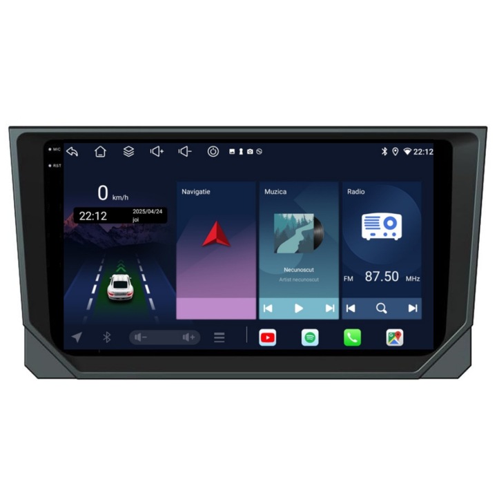 Navigatie PilotOn Seat Arona 2017-2022 9 inch 6GB 128GB 8 CORE