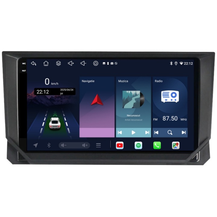 Navigatie PilotOn Seat Ibiza 6F 2017-2022 9 inch 6GB 128GB 8 CORE