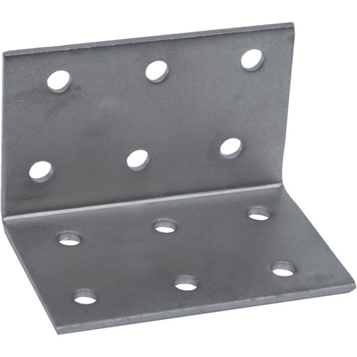 Coltar metalic perforat Connex 40x40x60x2 mm, otel inoxidabil