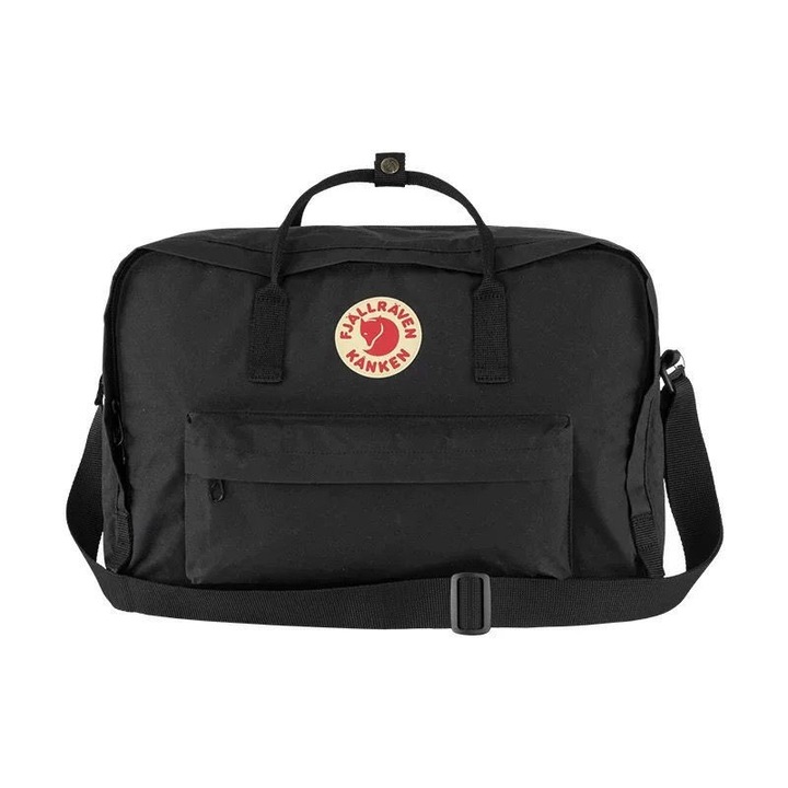 Fjällräven nagy kapacitású edzőtáska, többfunkciós utazótáska, fekete, 30L