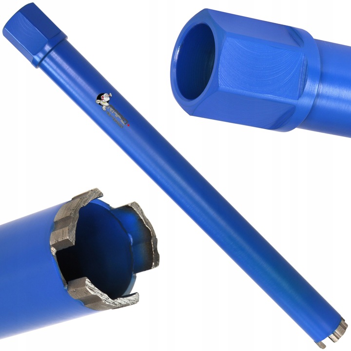 Диамантена боркорона Rapid 42x10x450 мм 1 1/4" за бетон, професионален комплект