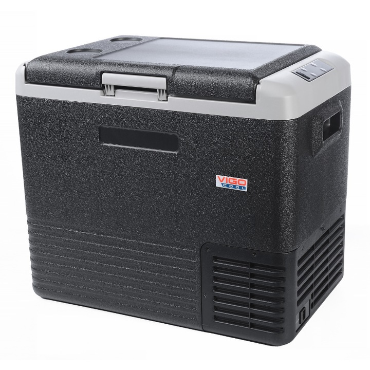 Frigider auto portabil 50L, compresor, 12/24/230V, Bluetooth