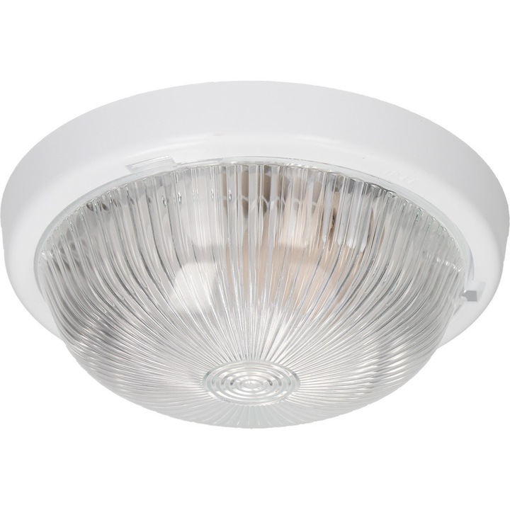 Lampa comercială ORNO 7070T-ALFA, 100W, E27, IP44, sticlă transparentă