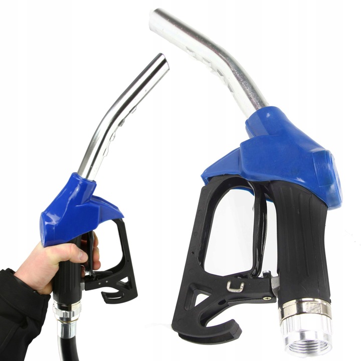 Pistol automat pentru pompa de combustibil si ulei, MAR-POL, 60l/min, 1,8bar, albastru/negru