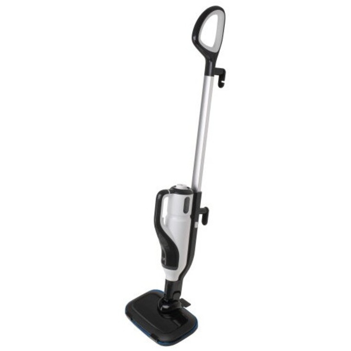 Mop cu abur 2in1, ADLER, electric, pentru curățare eficientă, alb