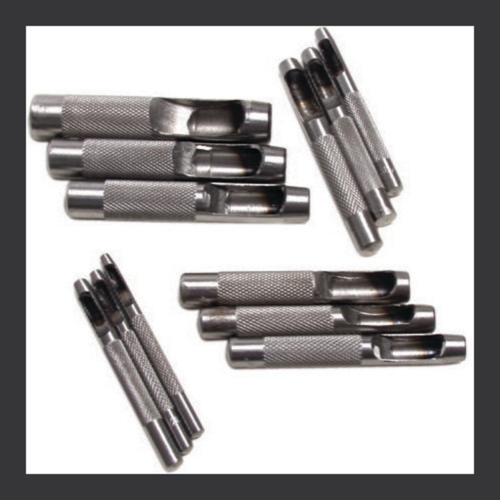Set dornuri pentru gaurire 12pcs BASIC, otel