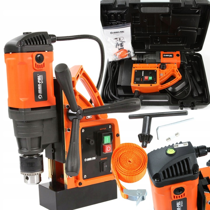 Пробивна машина, MAR-POL, 1480W, 11500N, 15кг, пълен комплект