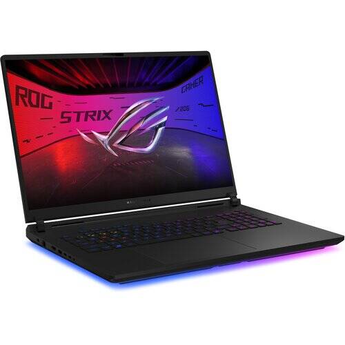 Laptop ASUS ROG Strix Scar 2.5K 18 inch Intel Core Ultra 9 275HX 64GB 2TB+2TB SSD RTX 5080 Windows 11 Pro Black