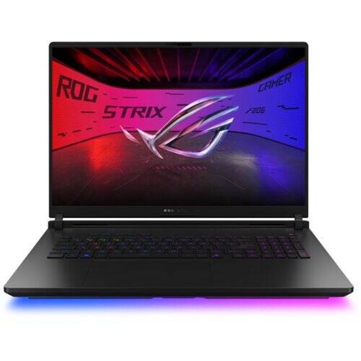 Laptop ASUS ROG Strix Scar 2.5K 18 inch Intel Core Ultra 9 275HX 64GB 2TB SSD RTX 5090 Windows 11 Pro Black