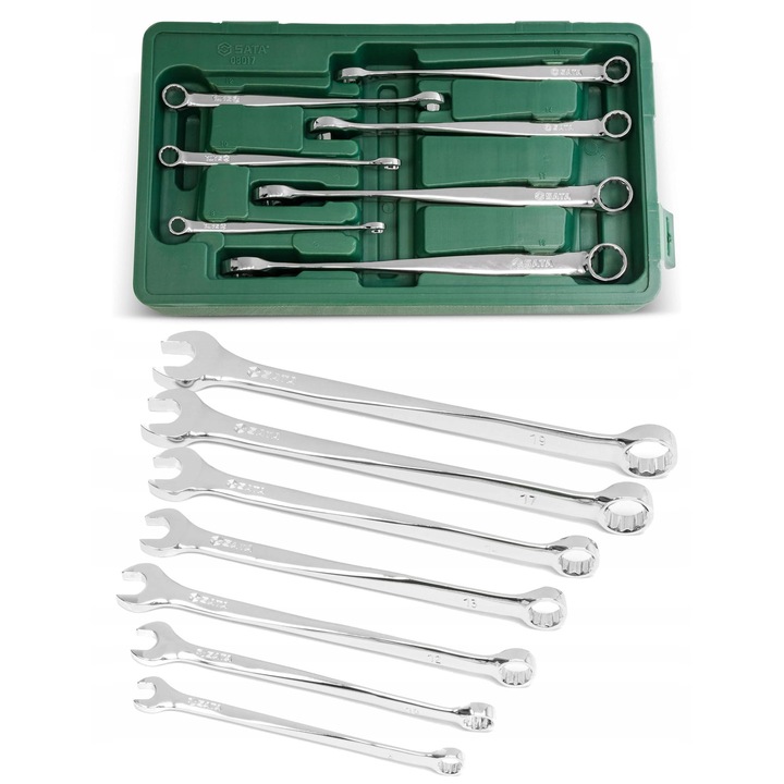 Set 7 chei plasko-oczkowych X-BEAM SATA, 8mm-19mm