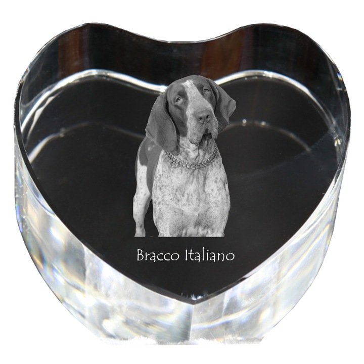 Dekoratív kristály kiegészítő, Art-Dog, 7,5x8x5cm, dekoratív