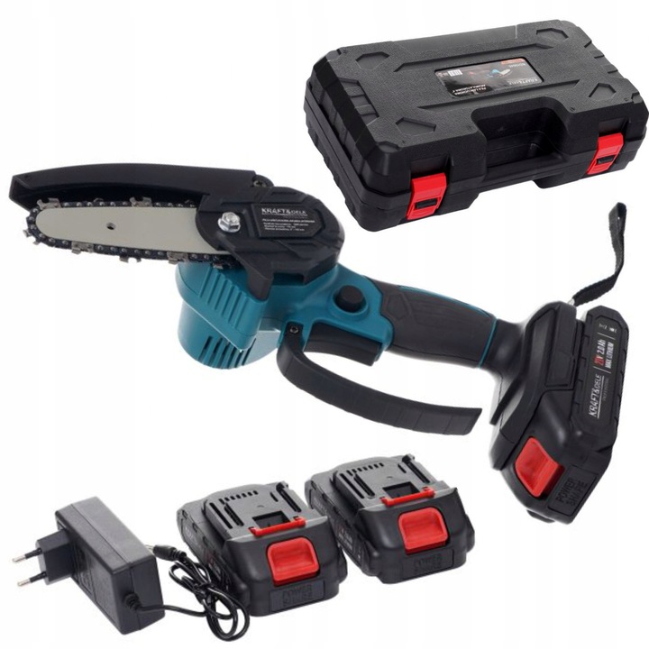 Mini láncreszelő, Kraft&Dele, 2 elem, 230V, 2,3kg, komplett készlet