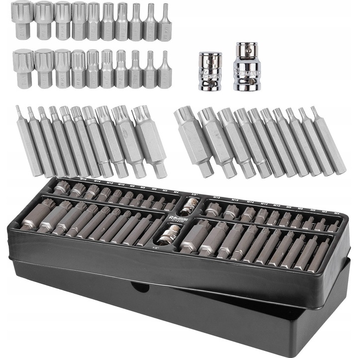 Set 42 chei tubulare, Richmann, 385x150mm, set complet