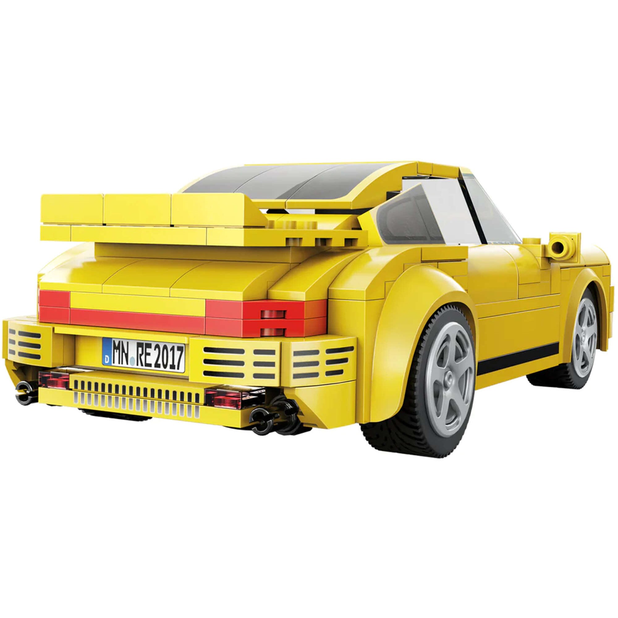 Set masinuta RC RUF CTR 2017 Yellowbird, 222 elemente, galben