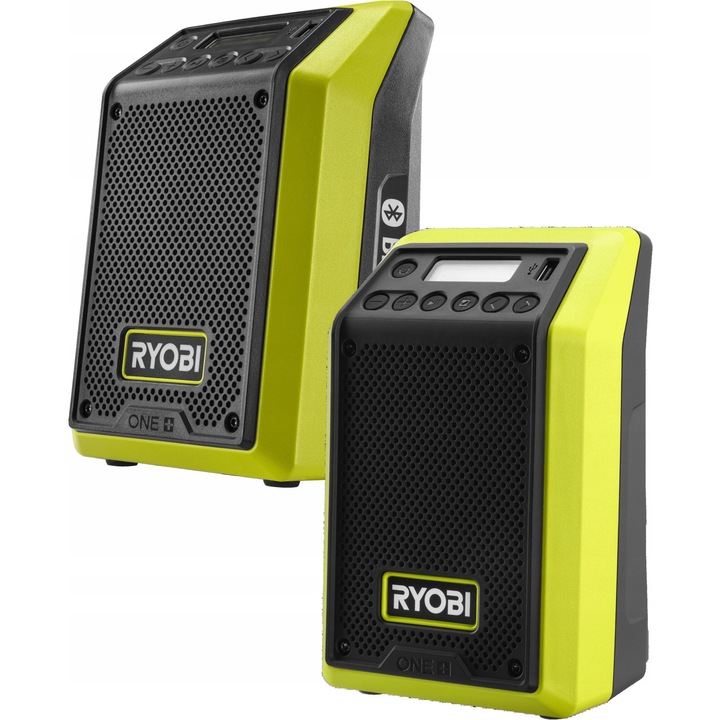 Boxa Bluetooth RYOBI RR18-0, 18V, 15W, 25m, radio AM/FM