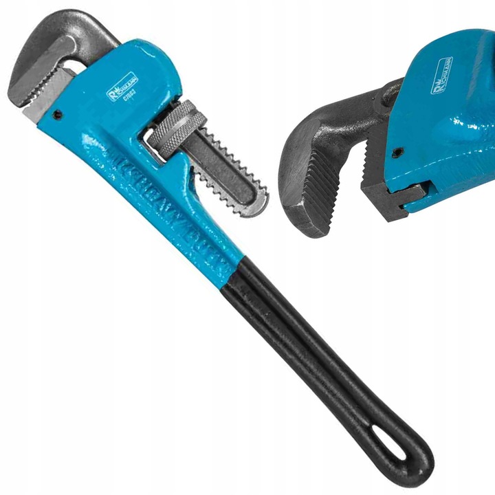 RICHMANN állítható csőfogó 24", kezelt acél, csúszásgátló nyél, 1 db.