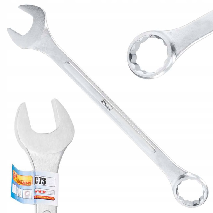 Cheie plasko-oczkowa Richmann 70mm, crom-vanadiu, lungime 700mm, set 1 buc.