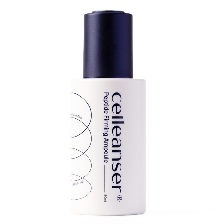 Hidratáló és feszesítő szérum ampulla 9 peptiddel, Celleanser peptid feszesítő ampulla - Koreai kozmetikumok, érzékeny bőrre, 50 ml