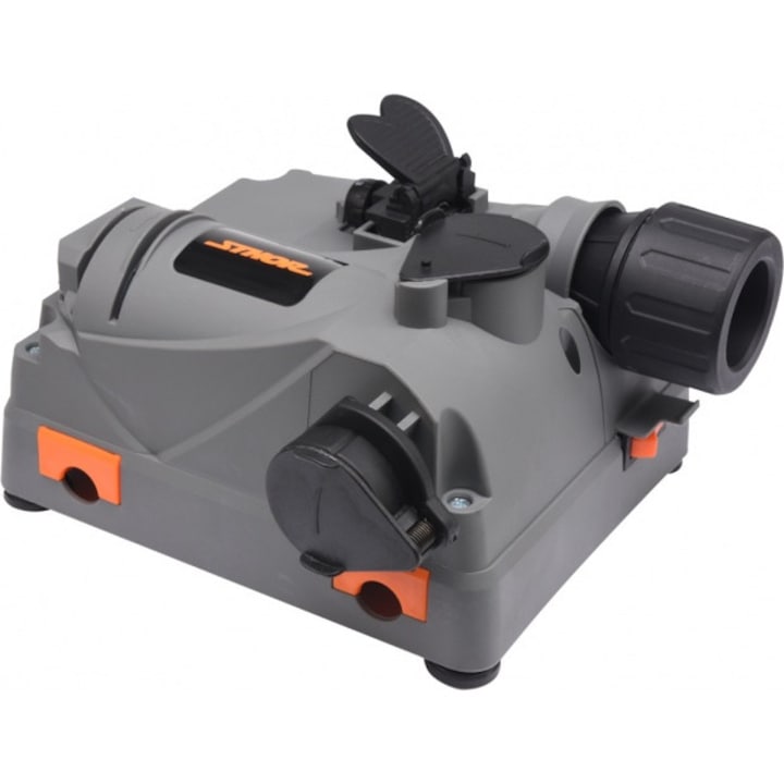 Ascutitoare multifunctionala electrica Sthor, 150W, pentru burghie si cutite, alba, 3-13mm