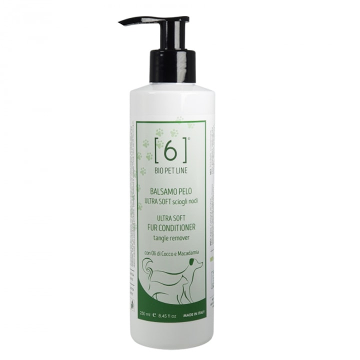Balsam Natural Caini si Pisici Spray Anti-Incalcire si Noduri, cu Ulei de Cocos si Macadamia, Fara Clatire, Bio, 6biologico, 250ml