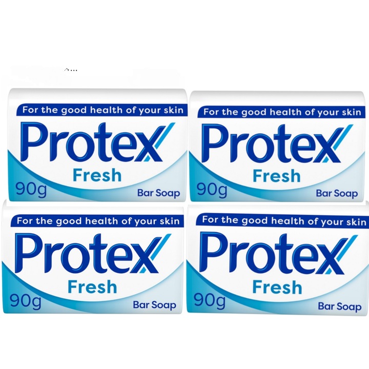 Set Sapun solid Protex Fresh, 4*90g