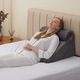 Set 3 Perne Ortopedice Elindor® Memory Foam Pillow pentru Gat, Suport Cervical Ergonomic, Perna Spuma cu Memorie Anatomica cu Gel Racoritor, Ajuta la Spondiloza Cervicala, Post-Operator, Anti-Reflux, Antisforait, Antirid, 56-31 cm, Alb