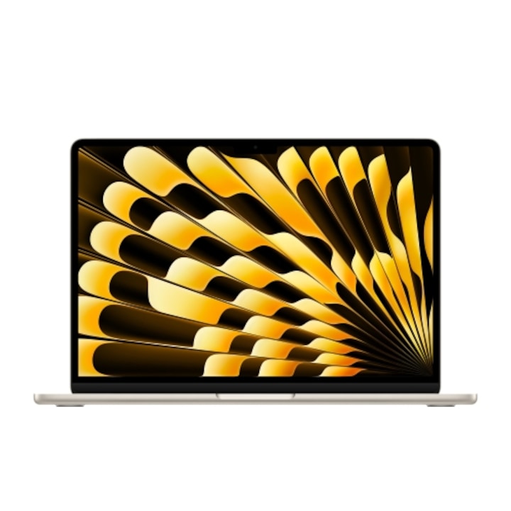 Apple MacBook Air laptop, 13,6 hüvelykes, Apple M4, 16 GB RAM DDR4, 256 GB SSD, Apple GPU, macOS Sequoia, Starlight