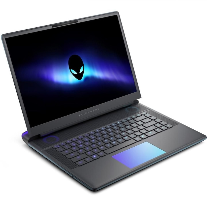 Dell Alienware 16 Aurora AC16250 laptop, 16 hüvelykes 2560 x 1600, Intel 270H 14 C / 20 T, 2 GHz - 5.8 GHz, 24 MB gyorsítótár, 32 GB DDR5, 1 TB SSD, Nvidia GeForce RTX 5070, Windows 11 Pro