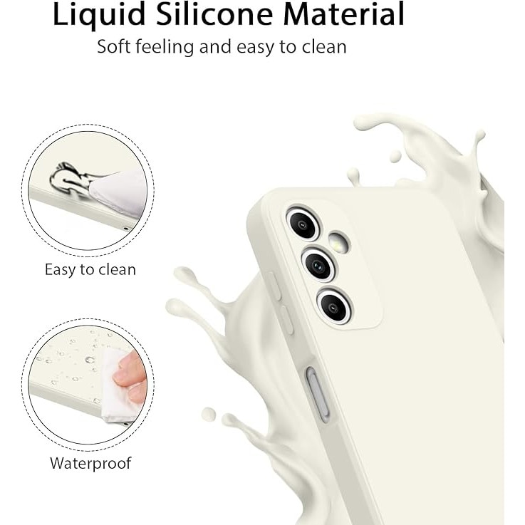 Husa pentru Samsung Galaxy A05s, silicon, bej