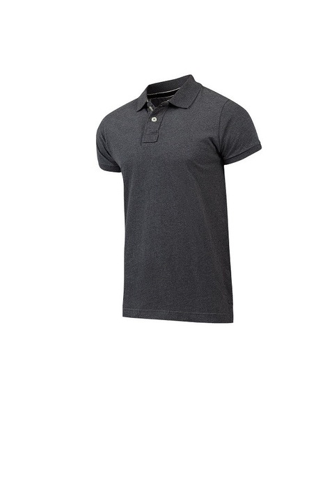 Férfi piké pólóing, Superstar, 100% pamut, férfi, sötétszürke, Sötétszürke