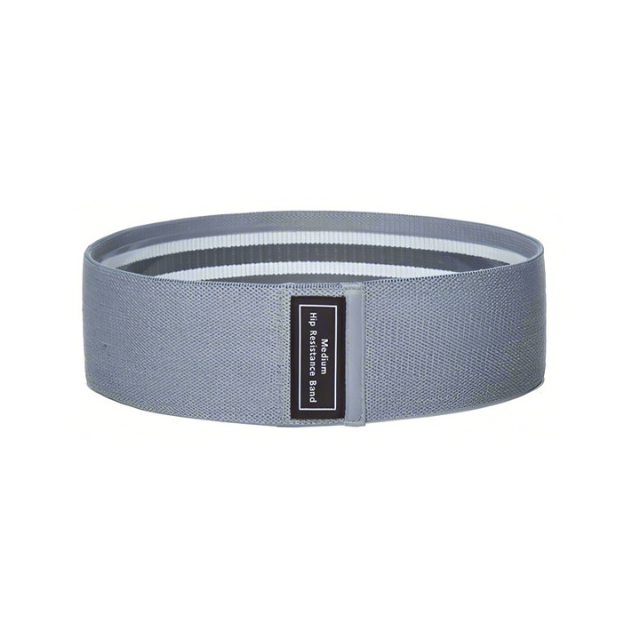 Fitnesz ellenállás-szalag, 90LBF, sötétszürke