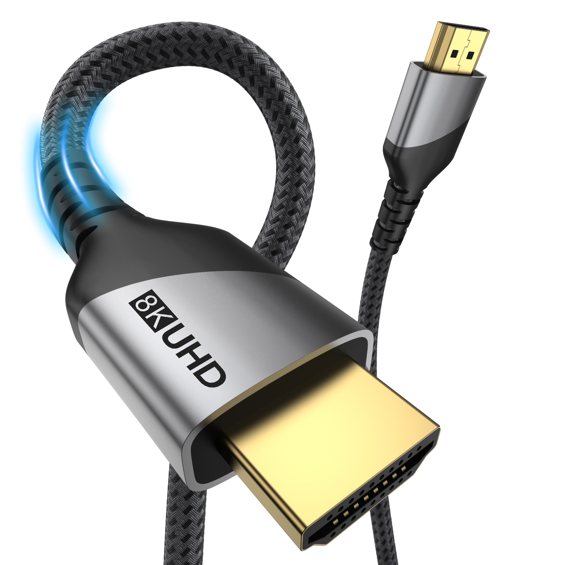 HDMI 2.1 kábel 8K@60Hz, 48Gbps, Dynamic HDR, HDCP 2.2, eARC, Ultra HD ...